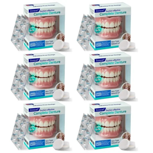 Zonevel® Full Denturе with Revolutionary Suction-Fit Comfort System and Smart Memory Technology