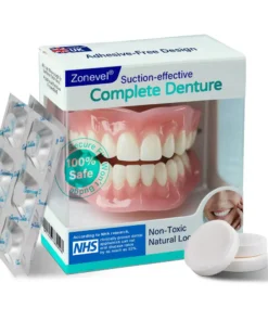 Zonevel® Full Denturе with Revolutionary Suction-Fit Comfort System and Smart Memory Technology