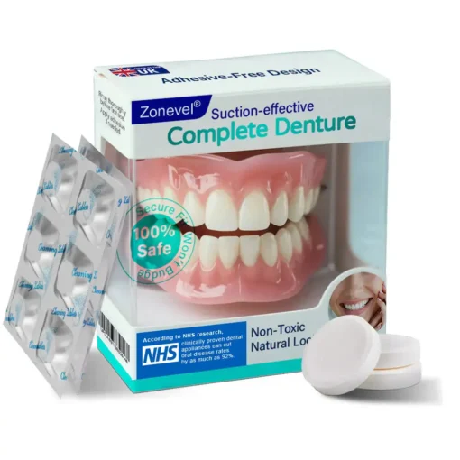 Zonevel® Full Denturе with Revolutionary Suction-Fit Comfort System and Smart Memory Technology