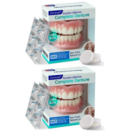 Zonevel® Full Denturе with Revolutionary Suction-Fit Comfort System and Smart Memory Technology