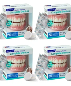Zonevel® Full Denturе with Revolutionary Suction-Fit Comfort System and Smart Memory Technology