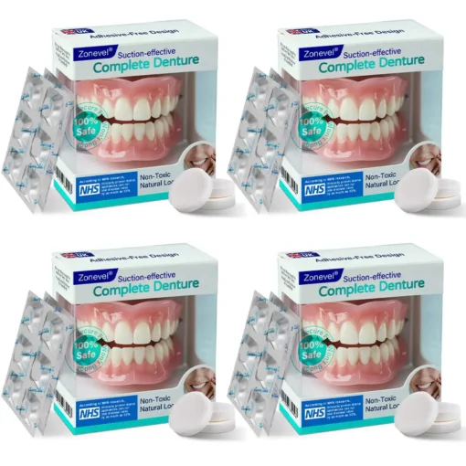 Zonevel® Full Denturе with Revolutionary Suction-Fit Comfort System and Smart Memory Technology